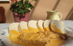 Házinyúl vadasan knédlivel – amikor a nyúl is a tányéron végzi