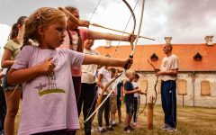 Gyerektábort szerveztek Zselízen