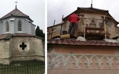 Befejeződött a zselízi Esterházy-mauzóleum restaurálásának második üteme