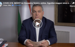 Orbán: ez az év bebizonyította, hogy mi, magyarok valóban összetartozunk