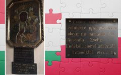A zselízi Fekete Madonna kegykép eredete a lengyel internáltaktól