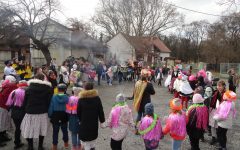 Kiszebáb égetésével búcsúztatták a telet Zselízen