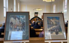 Retrospektív kiállítás nyílt Szűcs László pasztellképeiből Zselízen