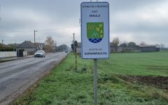 Régió Információs táblákkal jelölték meg Garammikola városrész határát Zselízen