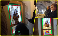 Ólomüveg ablakokkal gazdagodott az ipolyviski katolikus templom