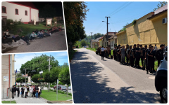 Tarthatatlan migránshelyzet Ipolyságon és a környékbeli településeken